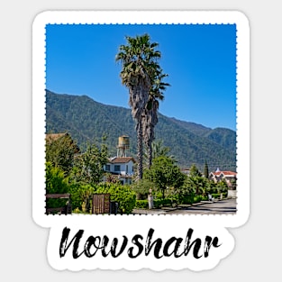 Nowshahr a memorial city in north of Iran Sticker